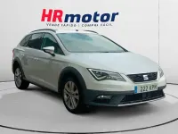 Usado Seat Leon 4Drive 150 CV (110 kW) 2018 Blanco Familiar