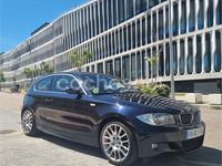 Usado BMW 118 Sport Line 143 CV (105 kW) 2007 Azul Utilitario