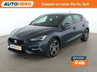 Usado Seat Leon FR 131 CV (96 kW) 2023 Gris Berlina