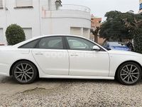 Usado Audi A6 S-Line 252 CV (185 kW) 2018 Blanco Berlina
