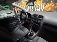 Usado VW Golf VI Highline 122 CV (89 kW) 2009 Negro Utilitario