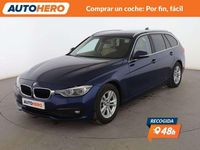 Usado BMW 320 Efficient Dynamics 163 CV (119 kW) 2018 Azul Familiar