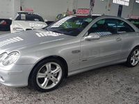 Usado Mercedes CLK270 Avantgarde 170 CV (125 kW) 2003 Gris / plata Coupe