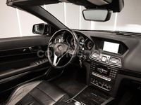 Usado Mercedes E220 170 CV (125 kW) 2014 Negro Descapotable