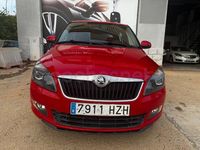 Usado Skoda Fabia 69 CV (50 kW) 2014 Rojo Berlina