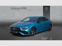 Usado Mercedes CLA220 AMG line 190 CV (139 kW) 2025 Azul híper (metalizado) Berlina