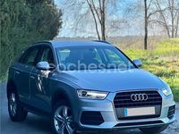 Usado Audi Q3 Sport 150 CV (110 kW) 2017 Gris / plata SUV