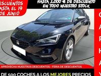 Usado Seat Leon FR 110 CV (80 kW) 2021 Negro Berlina