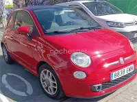 Usado Fiat 500 Sport 75 CV (55 kW) 2009 Rojo Descapotable