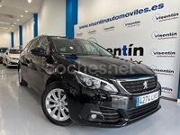 Usado Peugeot 308 Style 130 CV (95 kW) 2020 Negro Familiar