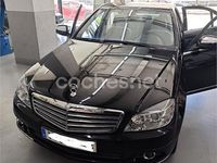 Usado Mercedes C220 Elegance 150 CV (110 kW) 2007 Negro Berlina