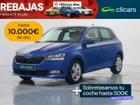 Usado Skoda Fabia Ambition 95 CV (69 kW) 2019 Azul Utilitario