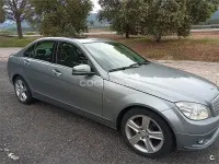 Usado Mercedes C200 Avantgarde 136 CV (100 kW) 2010 Gris / plata Familiar
