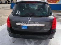 Usado Peugeot 308 SW Premium 136 CV (100 kW) 2009 Negro Familiar