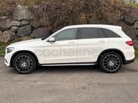 Usado Mercedes GLC220 AMG line 170 CV (125 kW) 2016 Blanco SUV