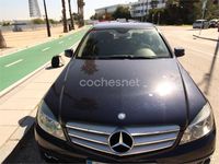 Usado Mercedes C200 Elegance 136 CV (100 kW) 2011 Negro Berlina