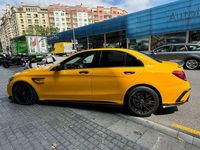 Usado Mercedes C63 AMG AMG 510 CV (375 kW) 2017 Amarillo Berlina