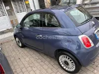 Usado Fiat 500 Lounge 69 CV (50 kW) 2014 Azul Berlina