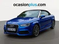 Usado Audi A3 S-Line 184 CV (135 kW) 2016 Azul Descapotable