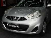 Usado Nissan Micra Acenta 80 CV (58 kW) 2015 Gris / plata Utilitario