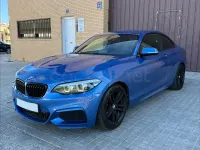 Usado BMW 218 136 CV (100 kW) 2018 Azul Coupe