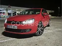 Usado VW Golf VI Sport 160 CV (117 kW) 2011 Rojo Utilitario