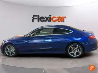 Usado Mercedes C220 170 CV (125 kW) 2018 Azul Coupe