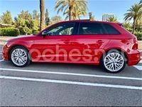 Usado Audi A3 S-Line 110 CV (80 kW) 2017 Rojo Berlina