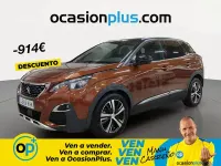 Usado Peugeot 3008 GT-line 130 CV (95 kW) 2018 Naranja SUV