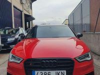 Usado Audi S3 Sportback 300 CV (220 kW) 2015 Rojo Utilitario