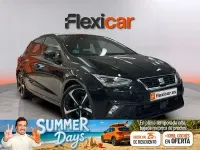 Usado Seat Ibiza FR 110 CV (80 kW) 2021 Negro Utilitario