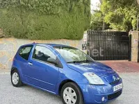 Usado Citroën C2 61 CV (44 kW) 2004 Azul Utilitario