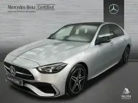 Usado Mercedes C220 AMG line 200 CV (147 kW) 2025 Gris / plateado Berlina