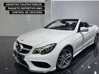 Usado Mercedes E200 184 CV (135 kW) 2014 Blanco Descapotable