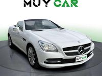 Usado Mercedes SLK250 204 CV (150 kW) 2015 Blanco Descapotable