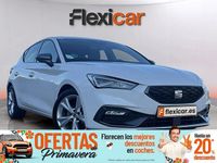 Usado Seat Leon FR 150 CV (110 kW) 2021 Blanco Berlina