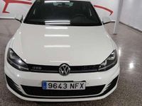 Usado VW Golf VII GTD 184 CV (135 kW) 2014 Blanco Utilitario
