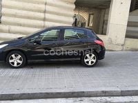 Usado Peugeot 308 Allure 120 CV (88 kW) 2010 Negro Berlina