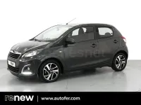 Usado Peugeot 108 Allure 82 CV (60 kW) 2015 Gris / plata Berlina