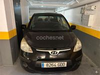 Usado Hyundai i10 Comfort 66 CV (48 kW) 2008 Negro Utilitario