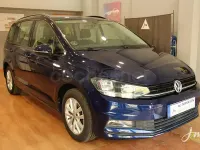 Usado VW Touran Business 115 CV (84 kW) 2017 Azul Monovolumen