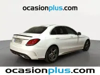 Usado Mercedes C200 150 CV (110 kW) 2018 Blanco Berlina