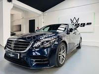 Usado Mercedes S350 286 CV (210 kW) 2019 Azul Berlina