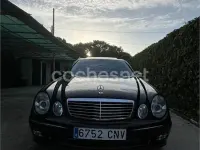 Usado Mercedes E240 Avantgarde 170 CV (125 kW) 2003 Negro Berlina