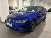 Usado Seat Leon SC FR 150 CV (110 kW) 2017 Azul Utilitario