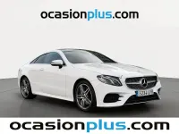 Usado Mercedes E350 AMG 299 CV (219 kW) 2020 Blanco Coupe