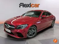 Usado Mercedes C220 194 CV (142 kW) 2021 Rojo Coupe