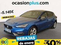 Usado Seat Leon FR 110 CV (80 kW) 2024 Azul Utilitario