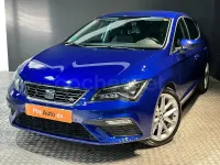 Usado Seat Leon FR 150 CV (110 kW) 2018 Azul Berlina