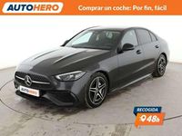 Usado Mercedes C200 AMG line 163 CV (119 kW) 2024 Negro Berlina